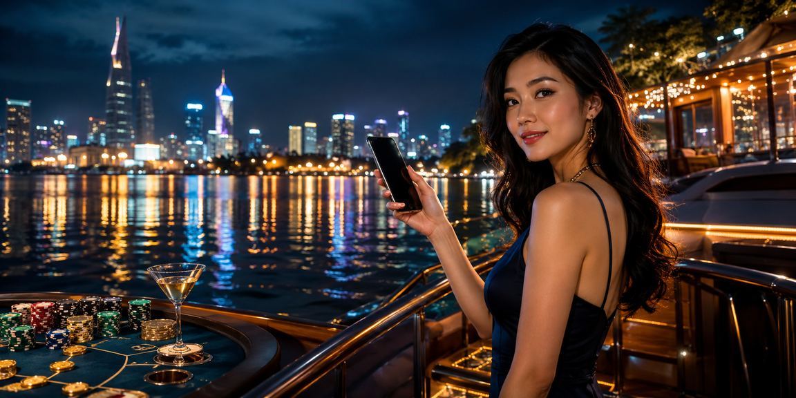 Người chơi đang thao tác tải và cài ứng dụng q888 trên smartphone Android